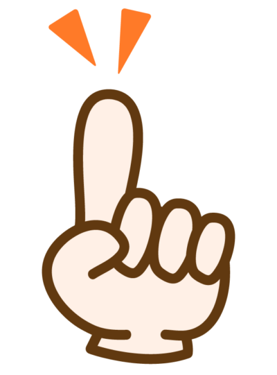 指差し・ワンポイントアドバイスをするサラリーマンのイラスト | 無料のフリー素材 イラストエイト