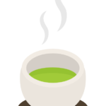 お茶・緑茶のイラスト