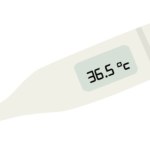 体温計のイラスト
