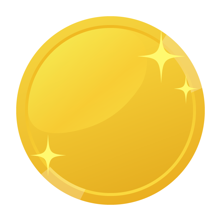 金貨・コインのイラスト | 無料のフリー素材 イラストエイト