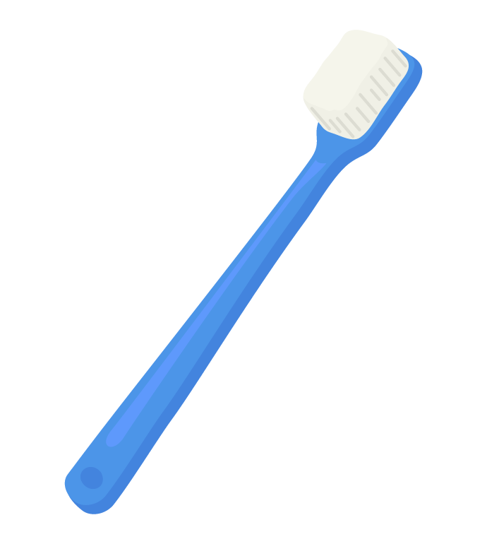 きれいな歯ブラシのイラスト かわいいフリー素材 - 無料イラスト画像