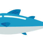 青魚のイラスト