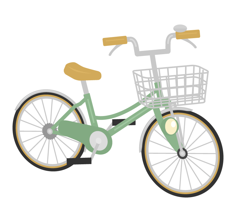 自転車のイラスト | 無料のフリー素材 イラストエイト