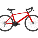 ロードバイク（自転車）のイラスト