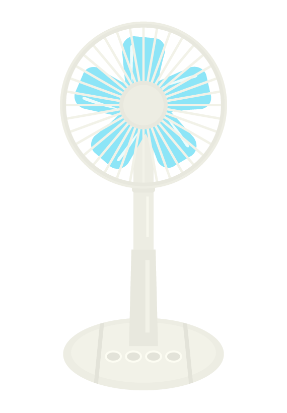 扇風機のイラスト