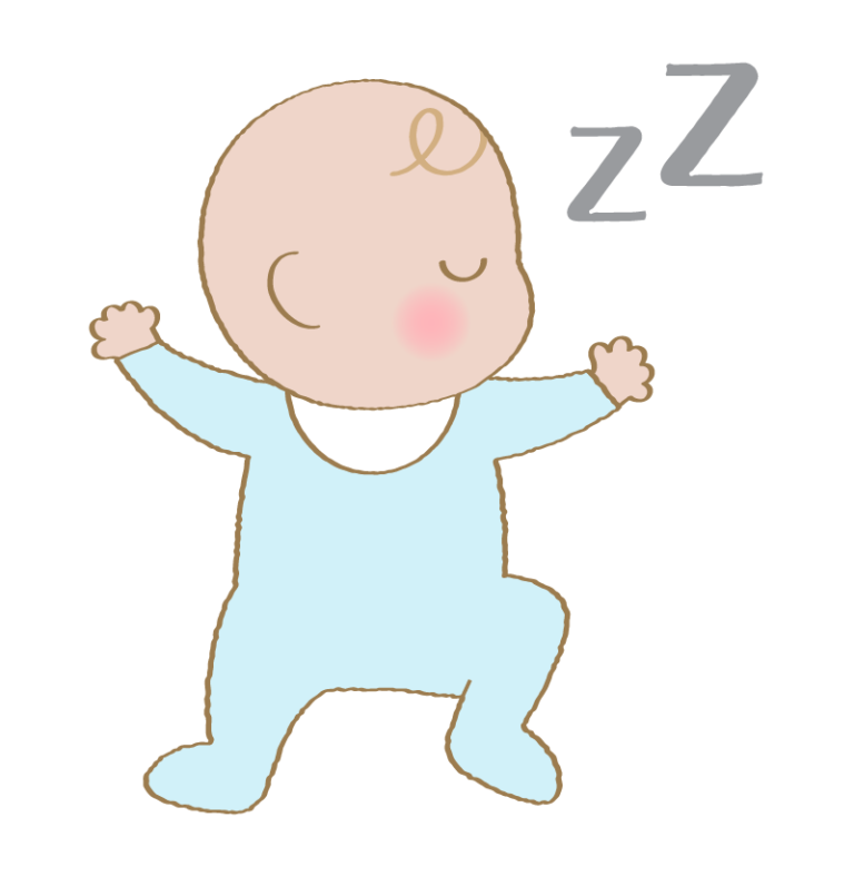 寝ている赤ちゃんのイラスト | 無料のフリー素材 イラ …