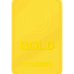 ゴールドバー（金塊）のイラスト02