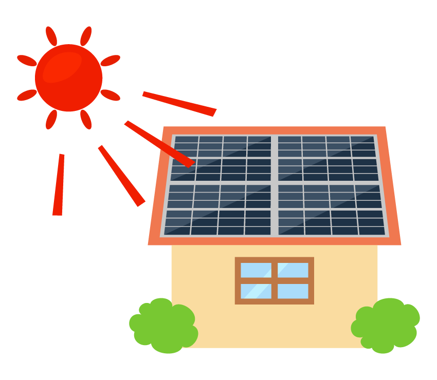 太陽 光 イラスト 太陽光発電のイラスト 商用利用 加工利用可能な無料フリーイラストアイコン素材集