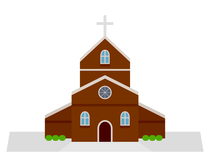 教会のイラスト