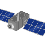 人工衛星のイラスト02