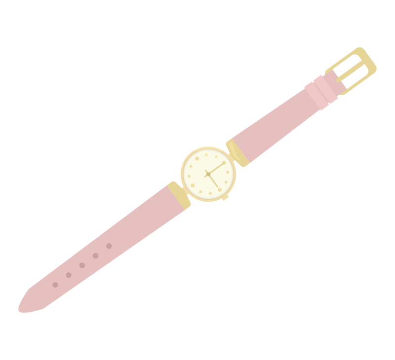 腕時計（女性用）のイラスト