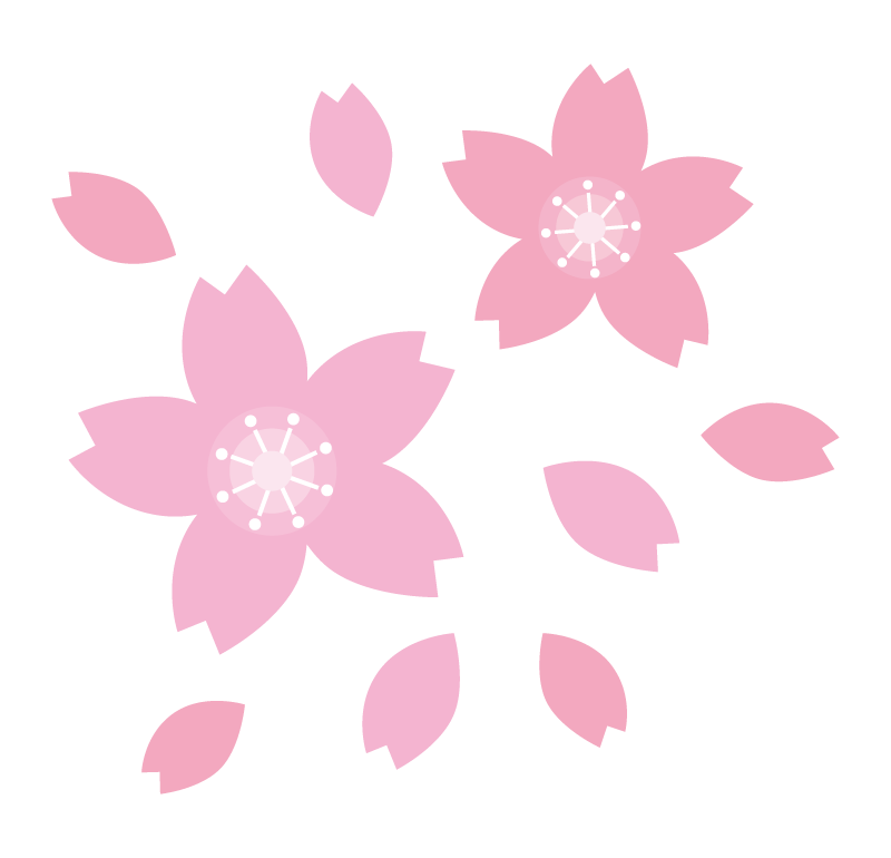 桜 花びら イラスト 画像 Allis