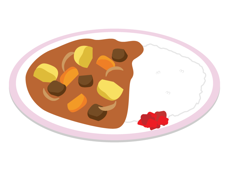 カレーのイラスト