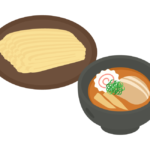 つけ麺のイラスト