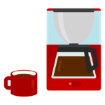 コーヒーメーカーのイラスト02