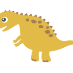 かわいい恐竜のイラスト