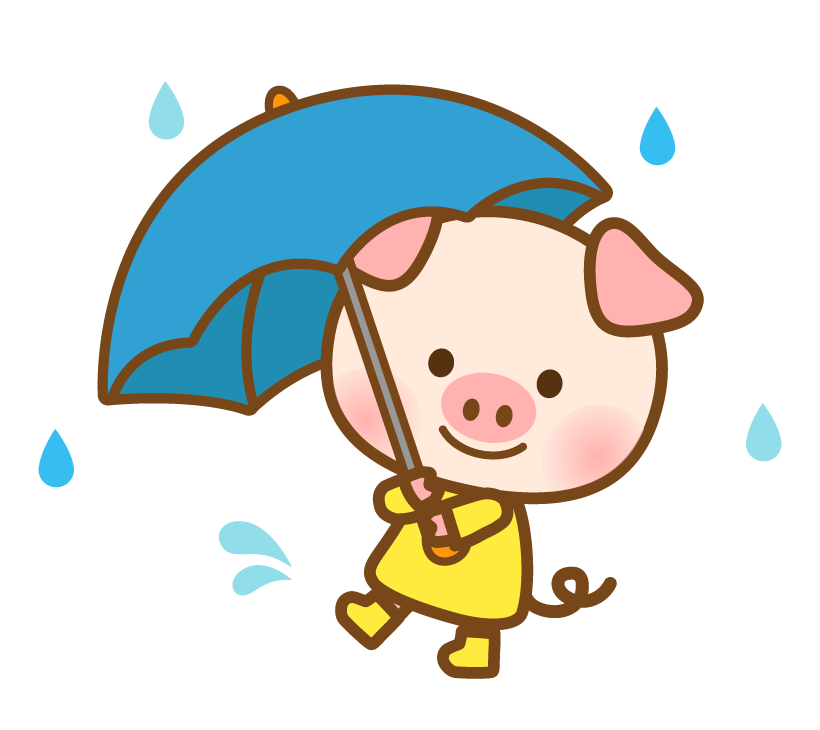 梅雨 のイラスト 無料のフリー素材 イラストエイト