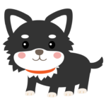 手書き風のかわいい柴犬 正面 のイラスト 無料のフリー素材 イラストエイト