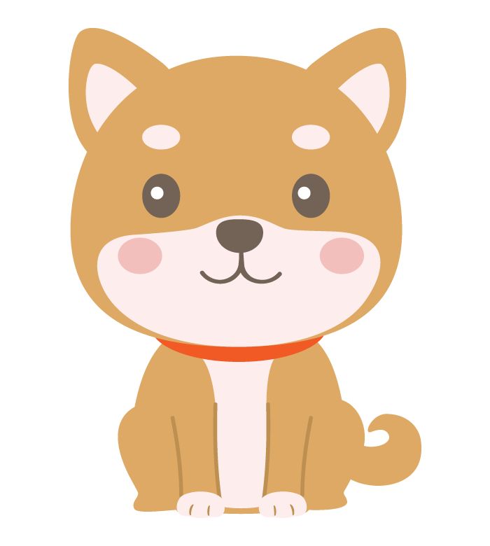 犬 のタグのイラスト 無料のフリー素材 イラストエイト 2