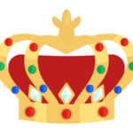 宝石の王冠のイラスト