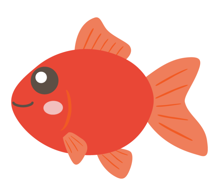 かわいい金魚のイラスト | 無料のフリー素材 イラストエ …