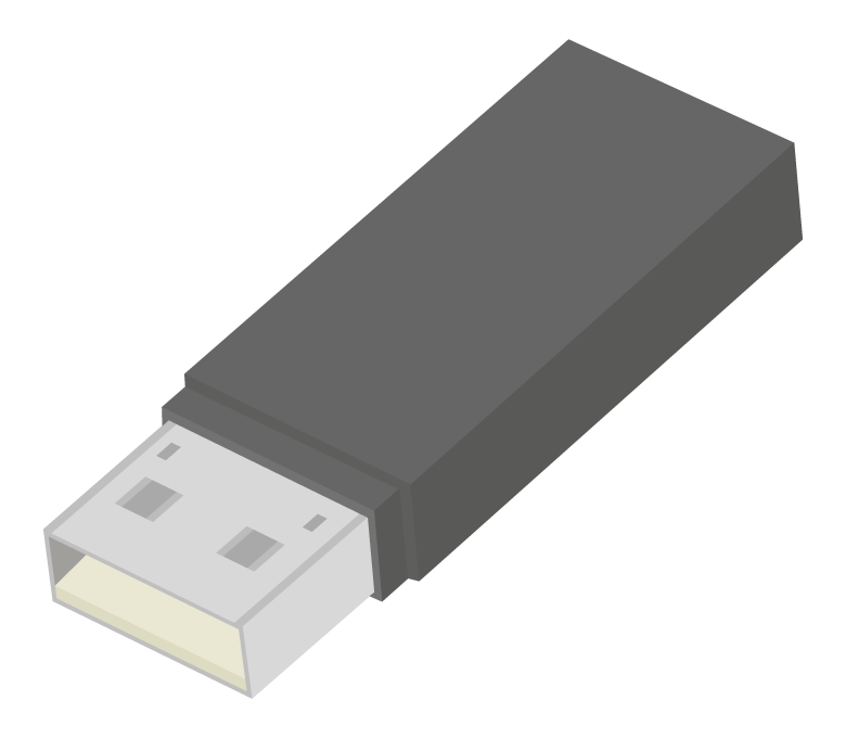USBメモリーのイラスト02
