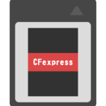 CFexpressカードのイラスト