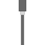USB type-cケーブルのイラスト