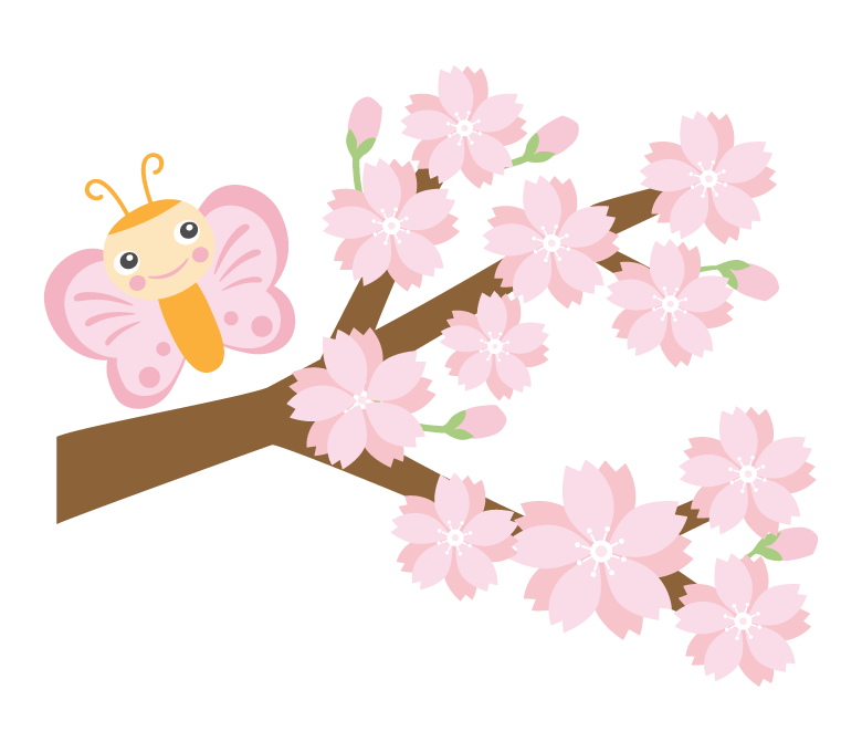 桜 のタグのイラスト 無料のフリー素材 イラストエイト