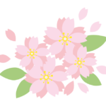 桃の花のイラスト