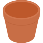 植木鉢のイラスト