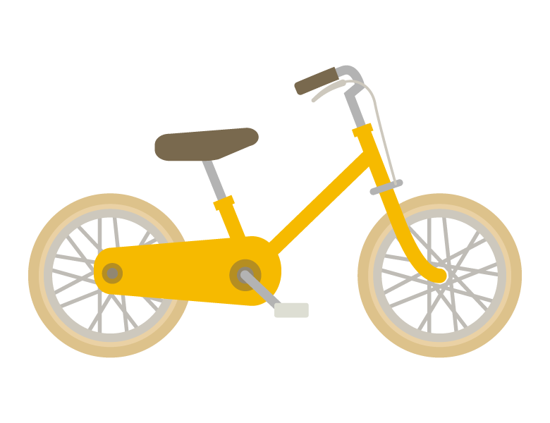 自転車 のタグのイラスト 無料のフリー素材 イラストエイト