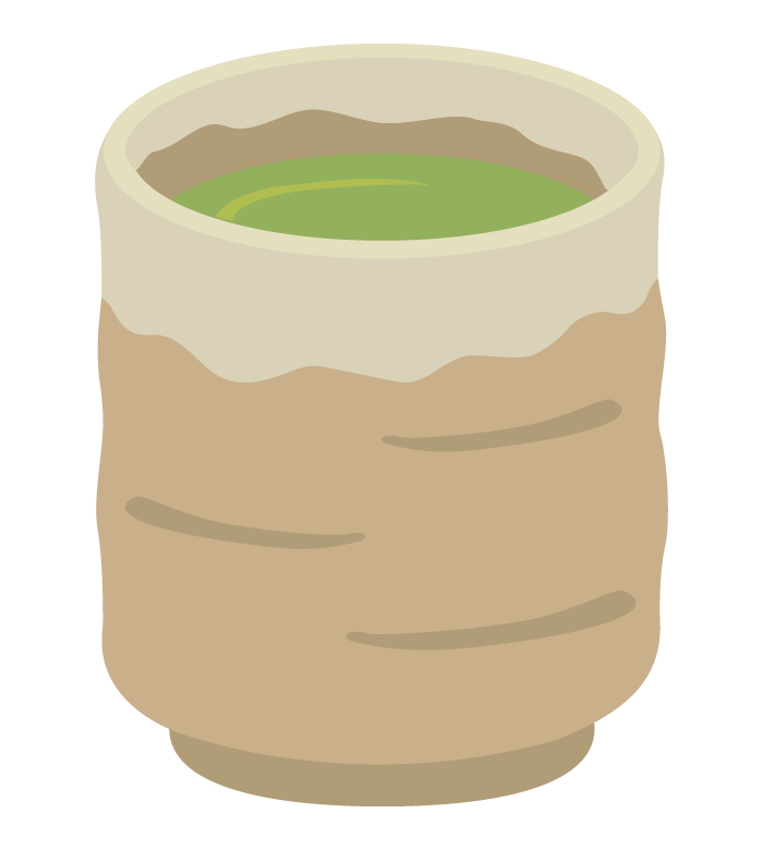 緑茶／お茶／日本茶のイラスト