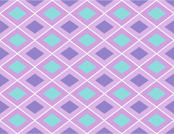 幾何学模様のテクスチャー／パターン／紫色系のイラスト