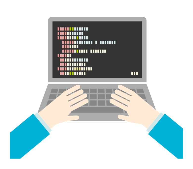 プログラミングのイラスト