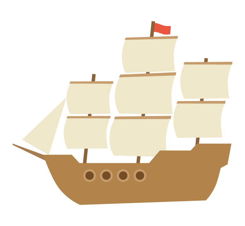 帆船のイラスト02