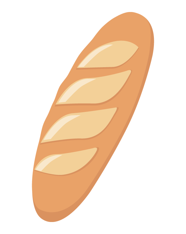フランスパンのイラスト02