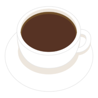 ホットコーヒー／カフェのイラスト03