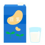 豆乳のイラスト