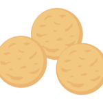 バタークッキーのイラスト