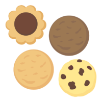 いろいろなクッキーのイラスト02