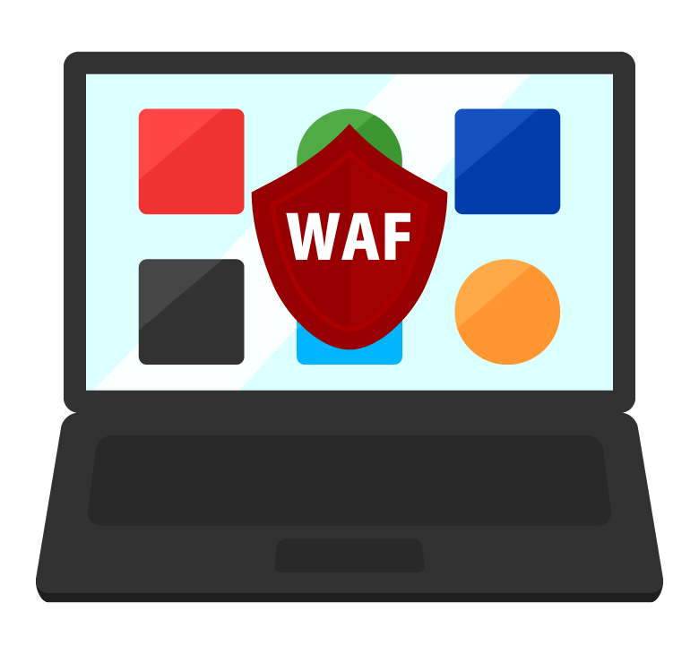 WAF／セキュリティー／ファイアーウォールのイラスト02
