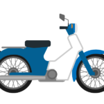 バイク／オートバイのイラスト