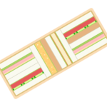 サンドイッチ弁当／ピクニック弁当のイラスト
