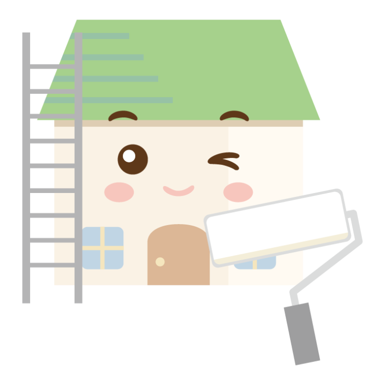 停電とお家のキャラクターのイラスト | 無料のフリー素材 イラストエイト