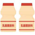 乳酸菌飲料のイラスト