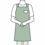 ショップ店員（男性）さんのイラスト