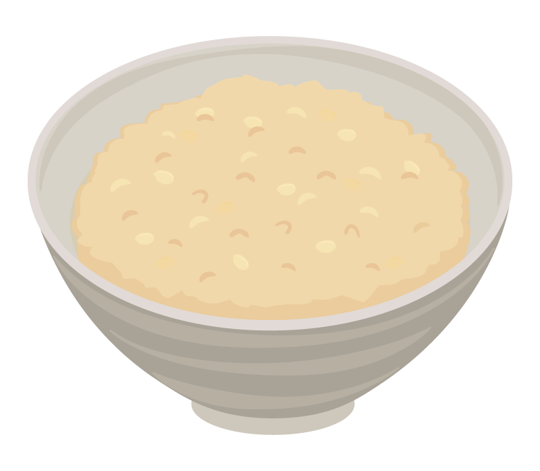 玄米のイラスト