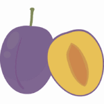 プルーンのイラスト