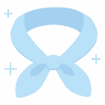 ネッククーラーのイラスト